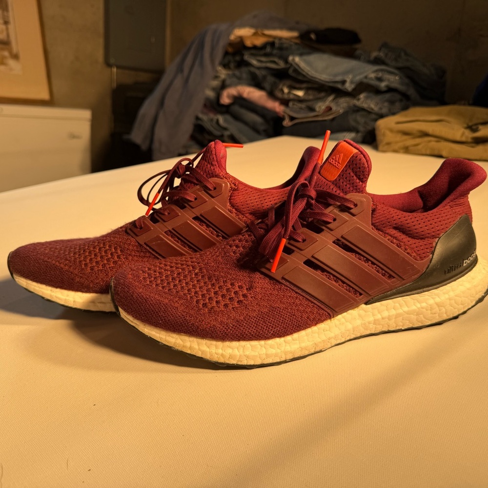 adidas Burgundy ultraboosts
